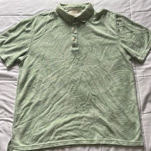 Green Hawaiian shirt